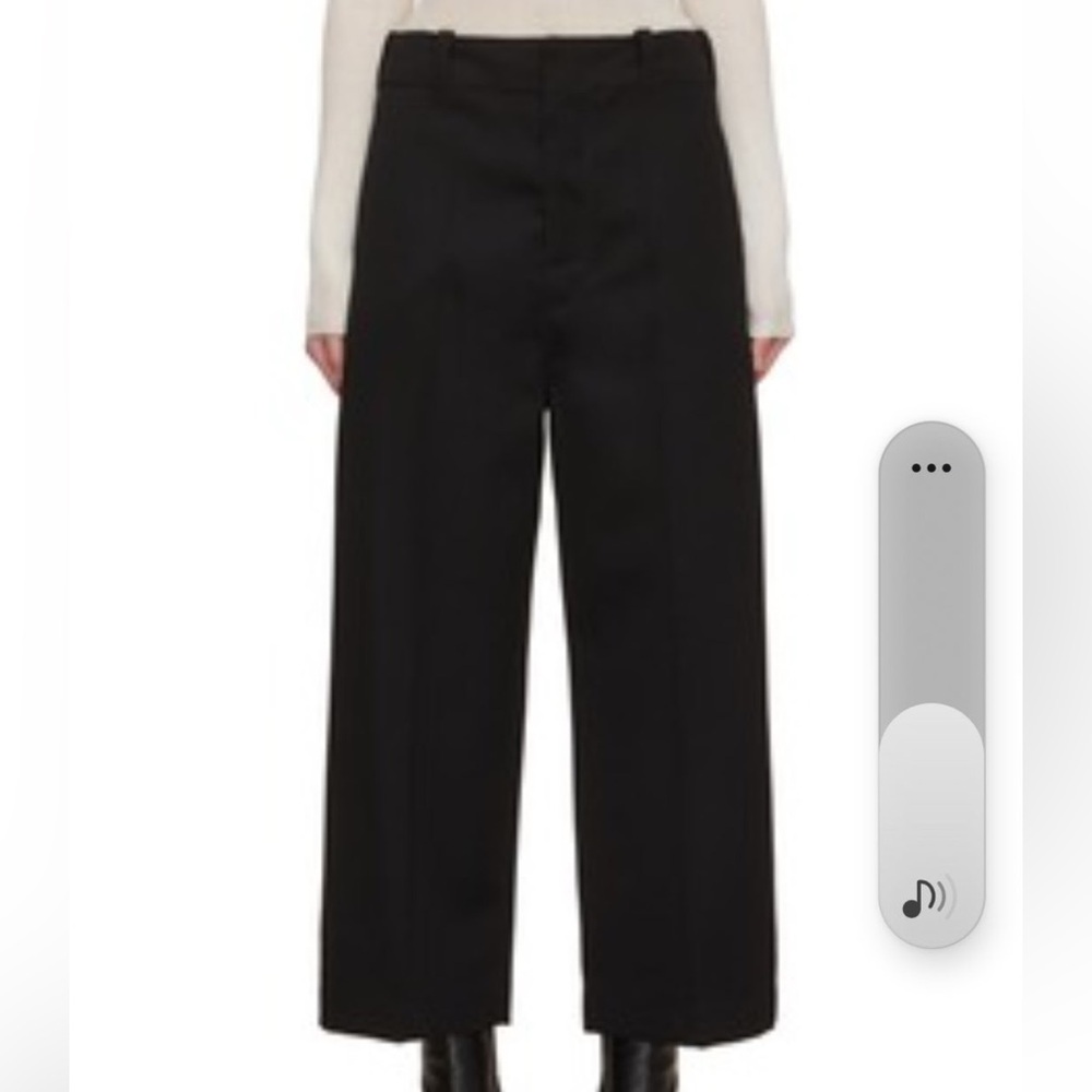 A loves A velvet Black Wide-Leg Women's Pants